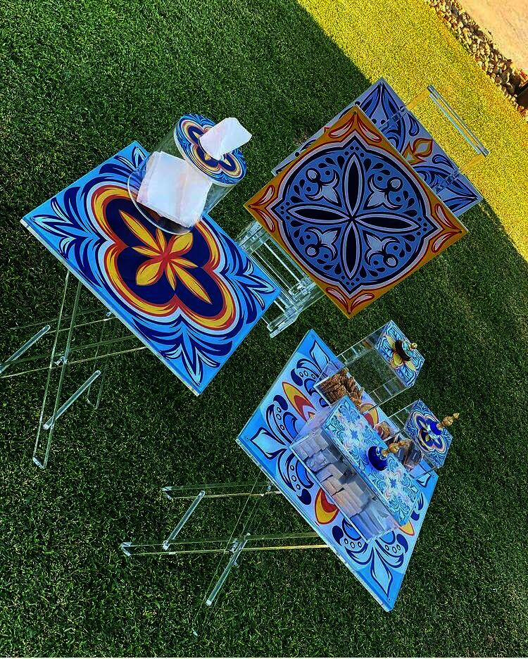 Acrylic Table - Positano Collection