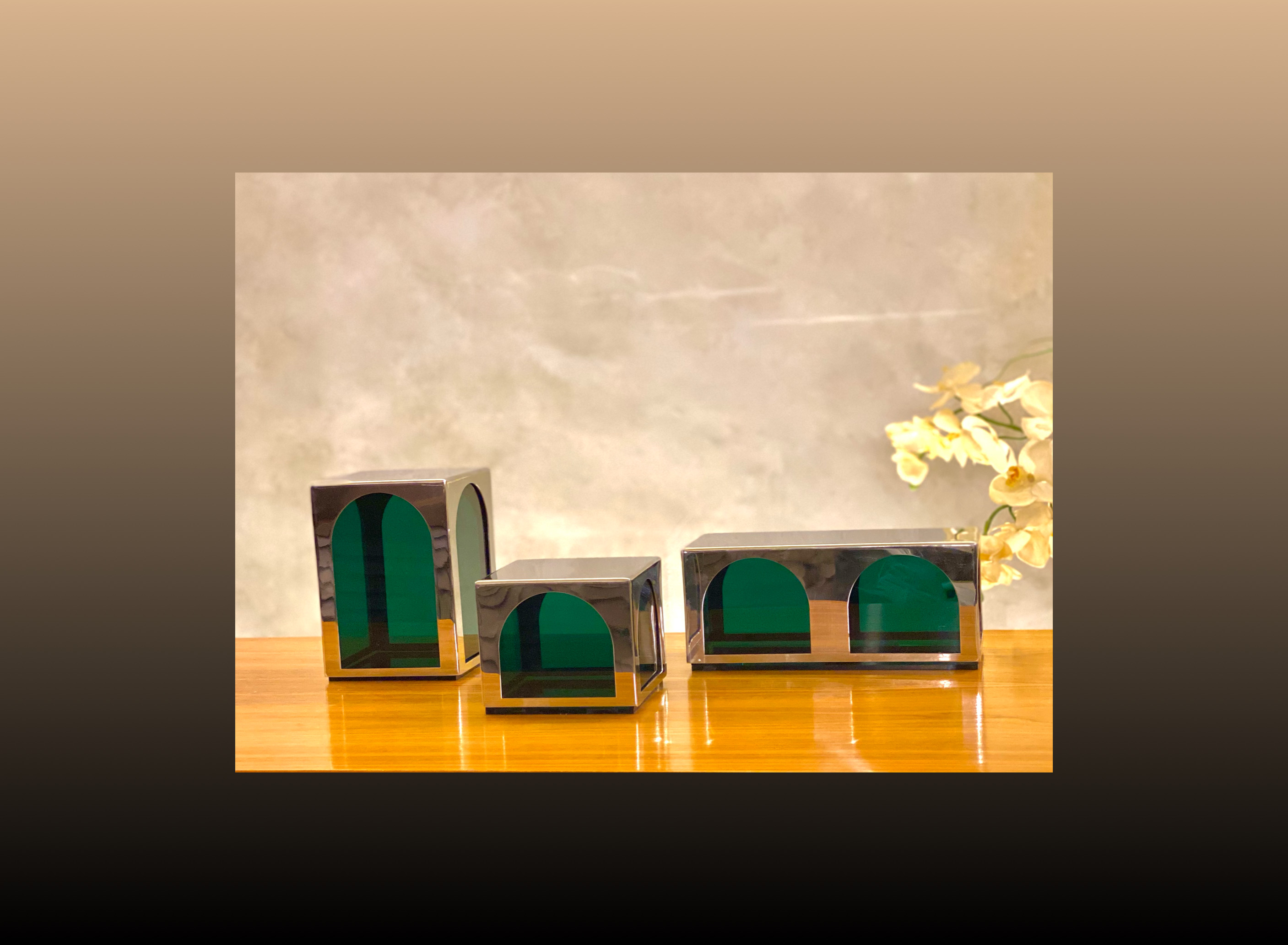 Metal and Acrylic Box - Arcade Collection