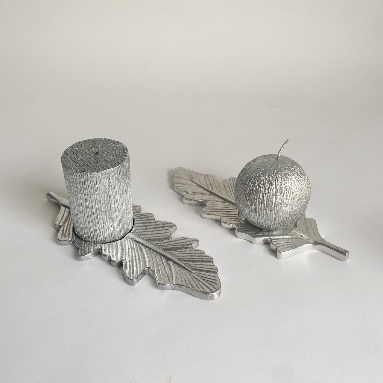 Metal Round Candle Holder