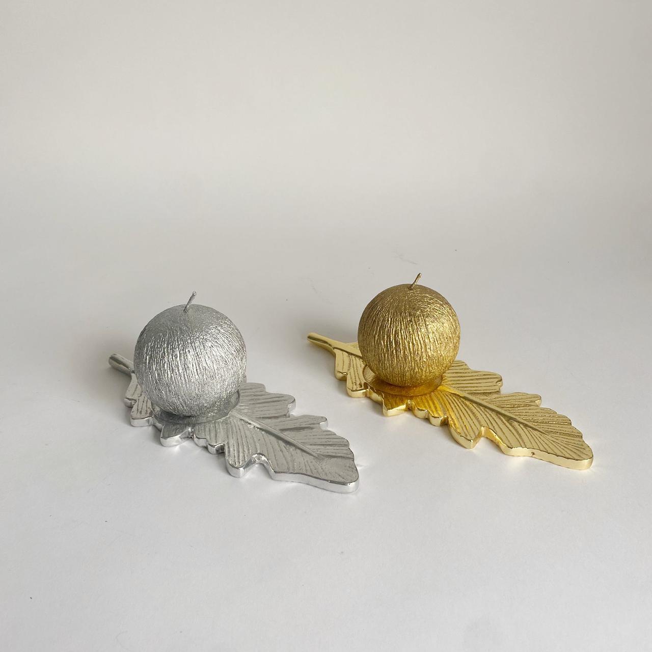 Metal Round Candle Holder