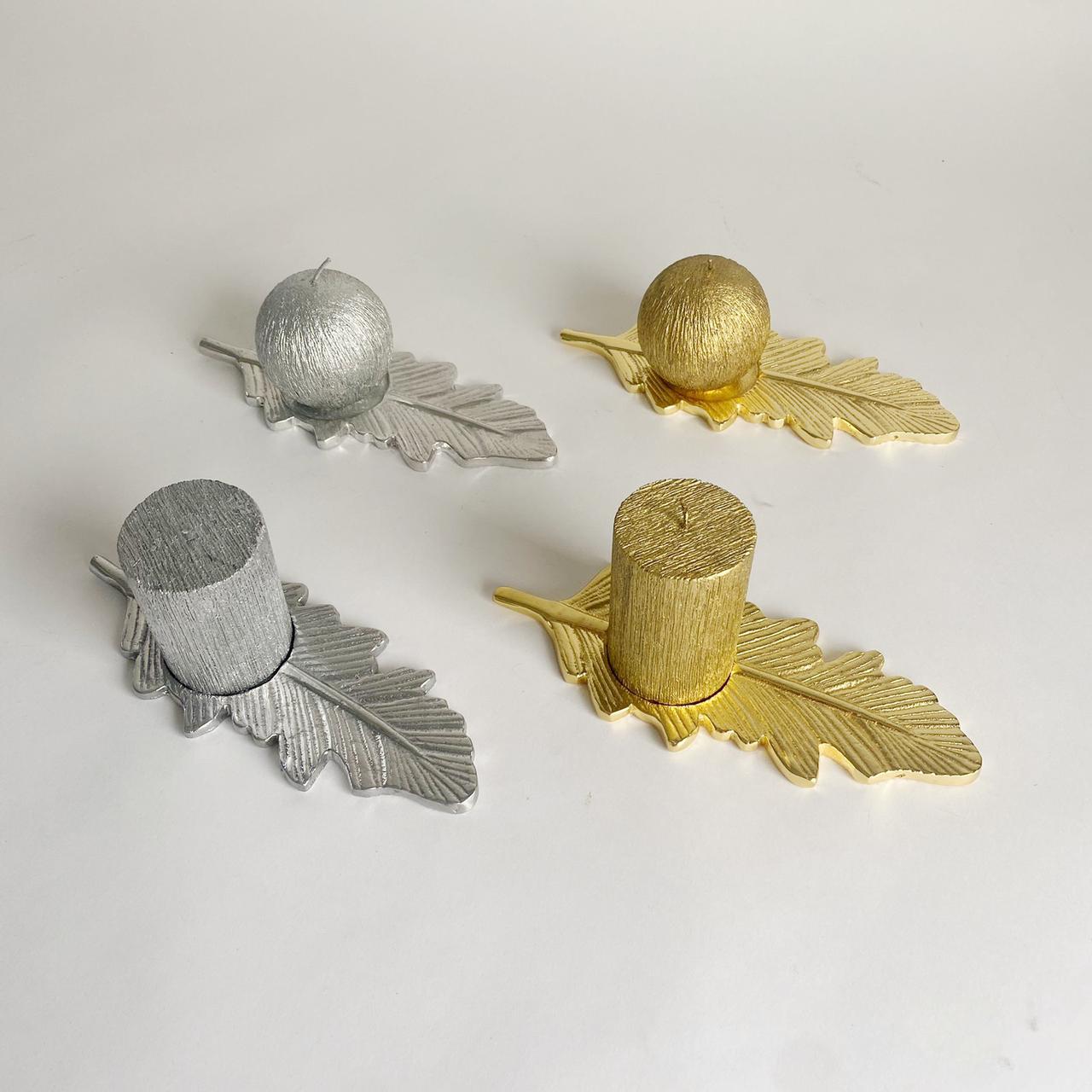 Metal Round Candle Holder