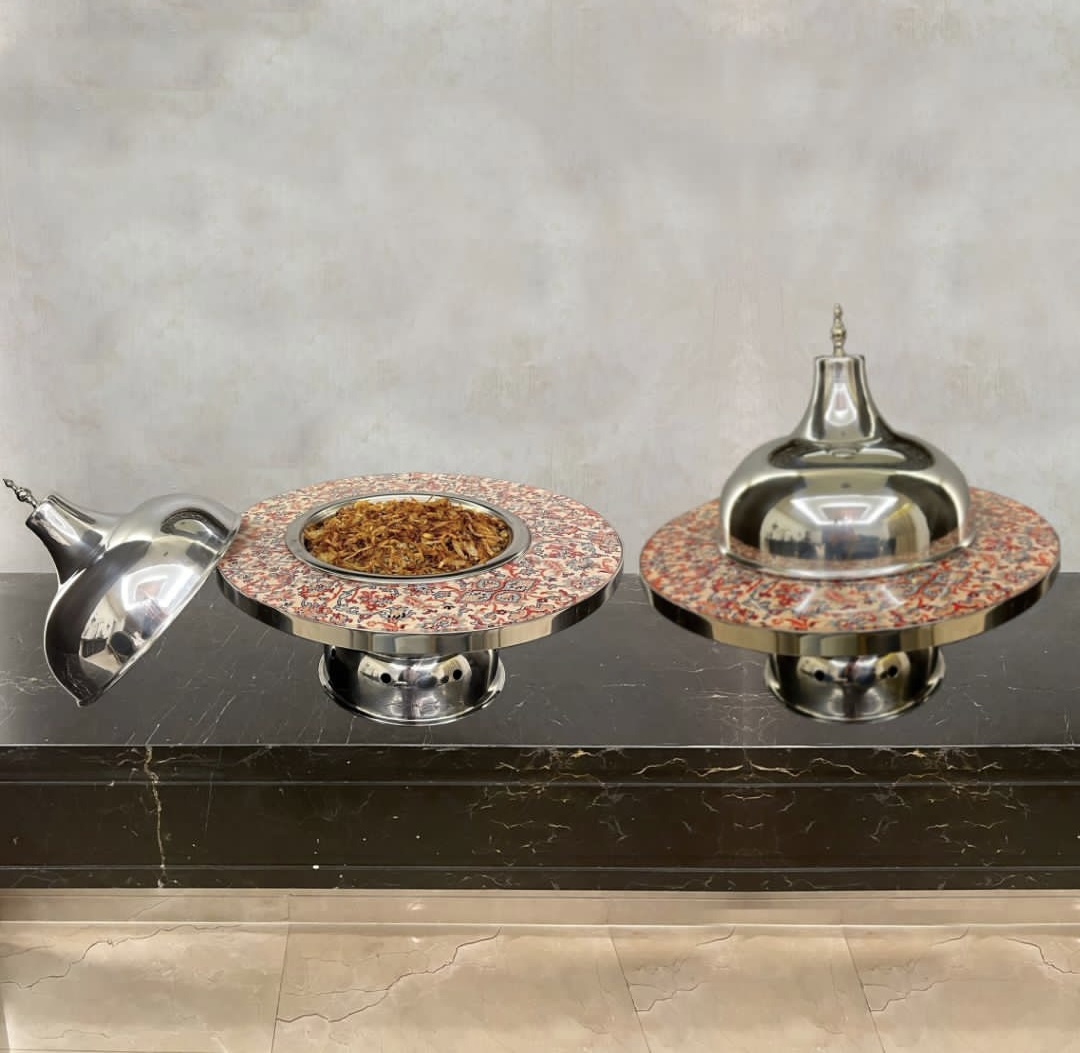 Food Warmer With Acrylic Patterns - Cashmere Collection