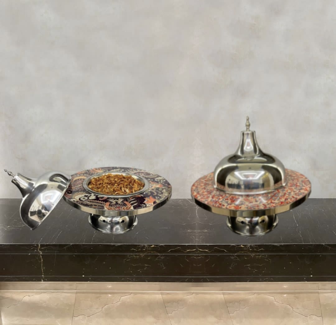 Food Warmer With Acrylic Patterns - Cashmere Collection