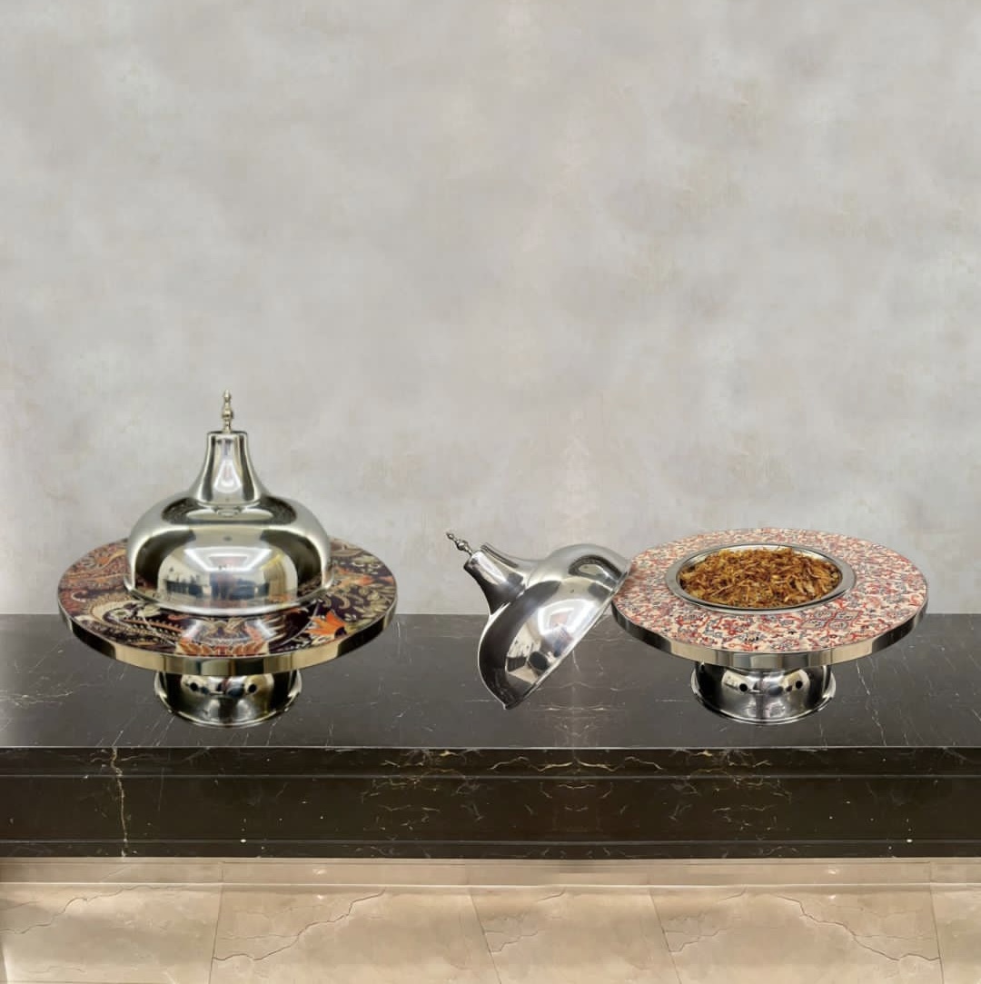 Food Warmer With Acrylic Patterns - Cashmere Collection