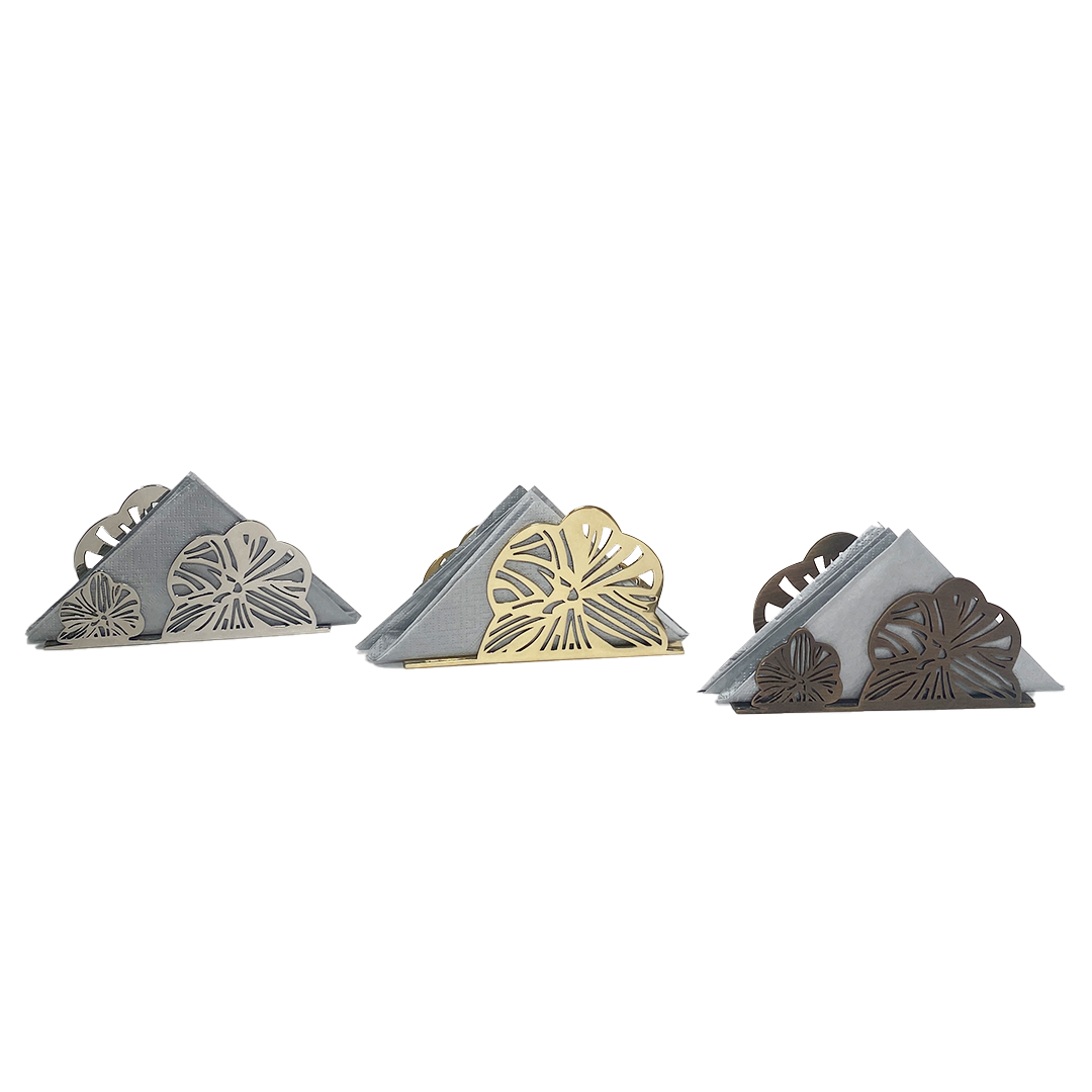 Brass Napkin Holder  - The Orchid Collection