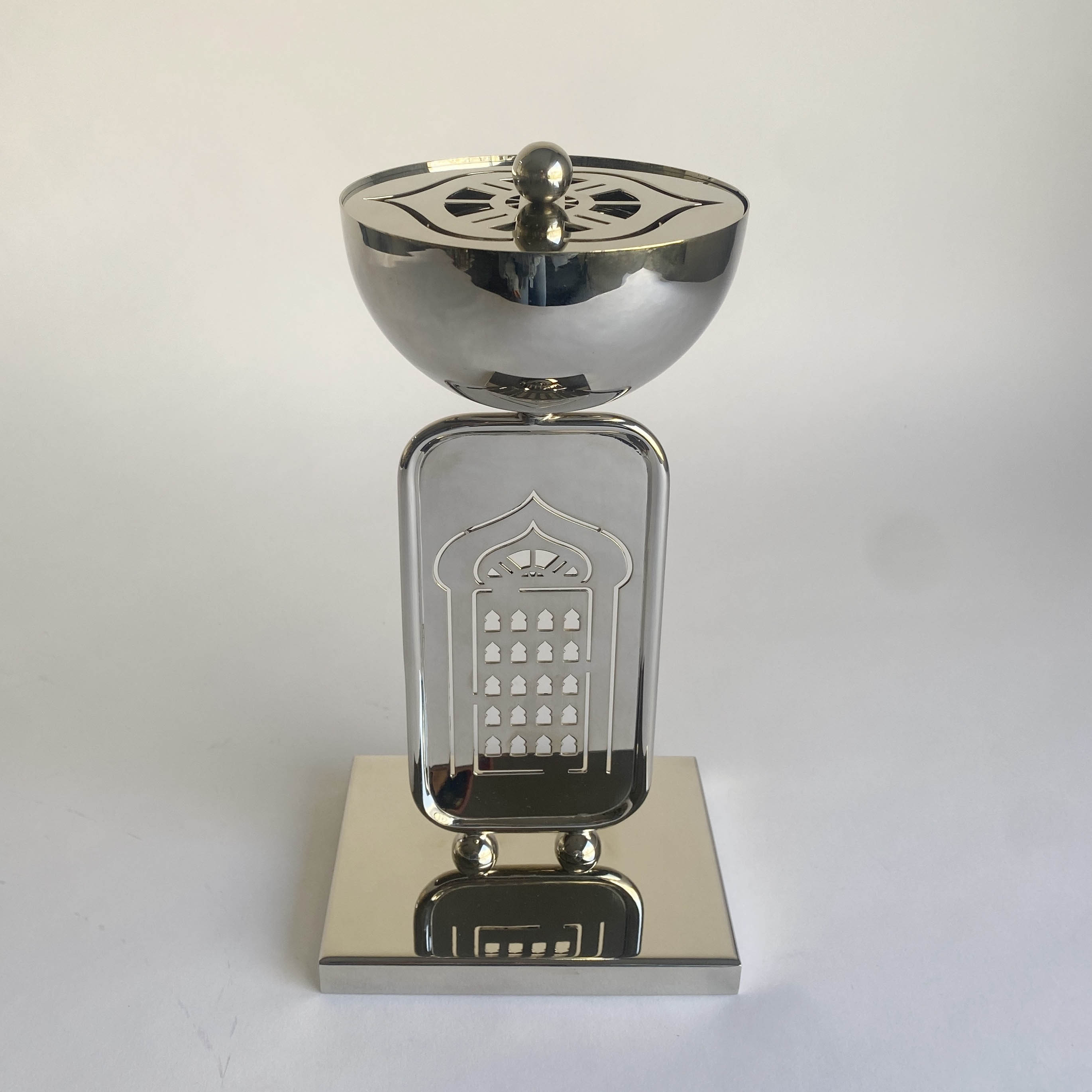 Brass Incense Burner with Cover - The Roots Collection