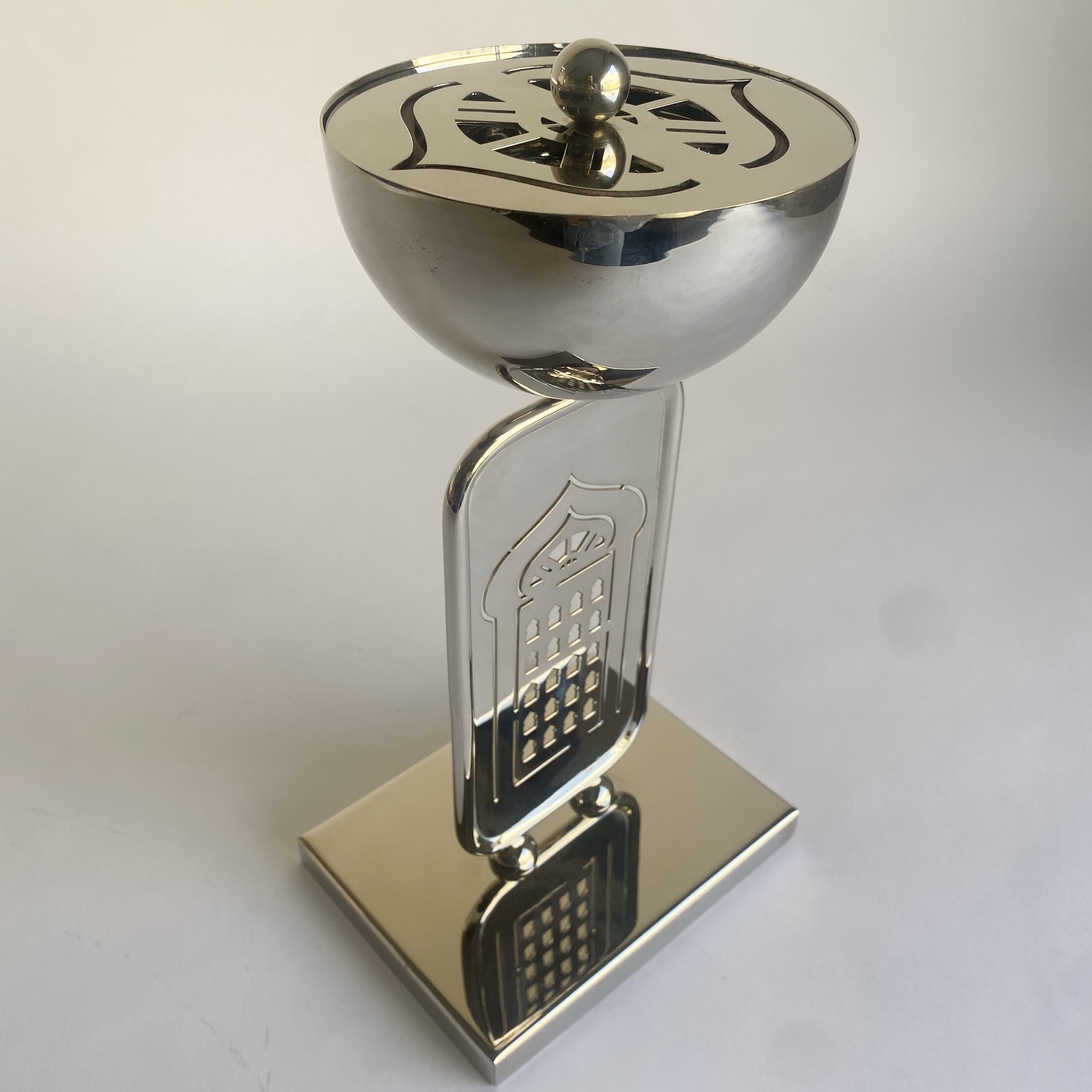Brass Incense Burner with Cover - The Roots Collection