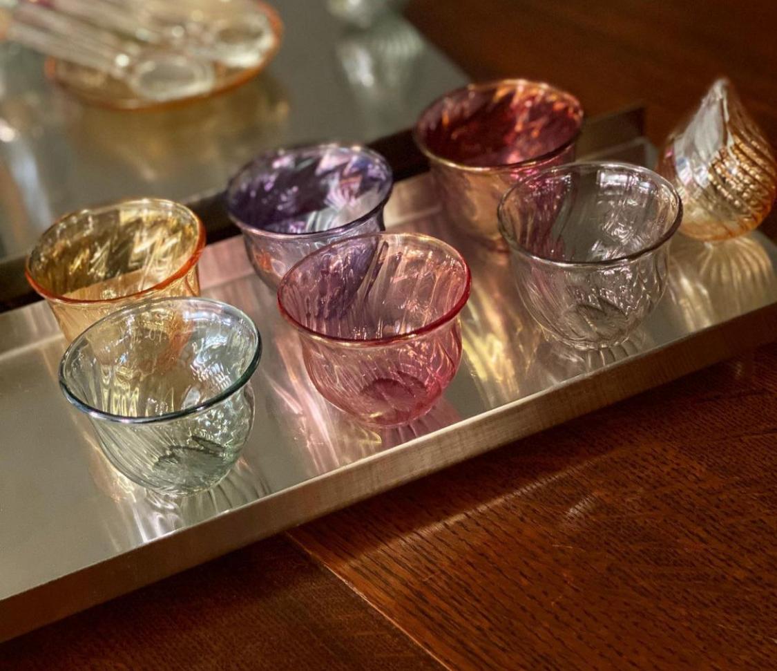 Crystal Handmade Coffee Glass Cup - Crystal Collection