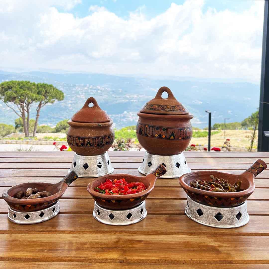 Large Pan with Stand - Earth Collection