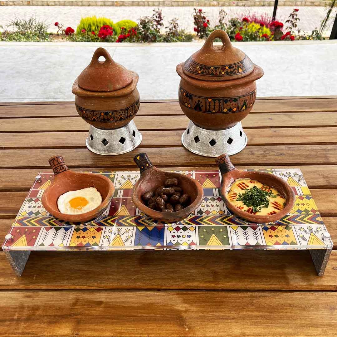 Small Pot with Warmer – Earth Collection