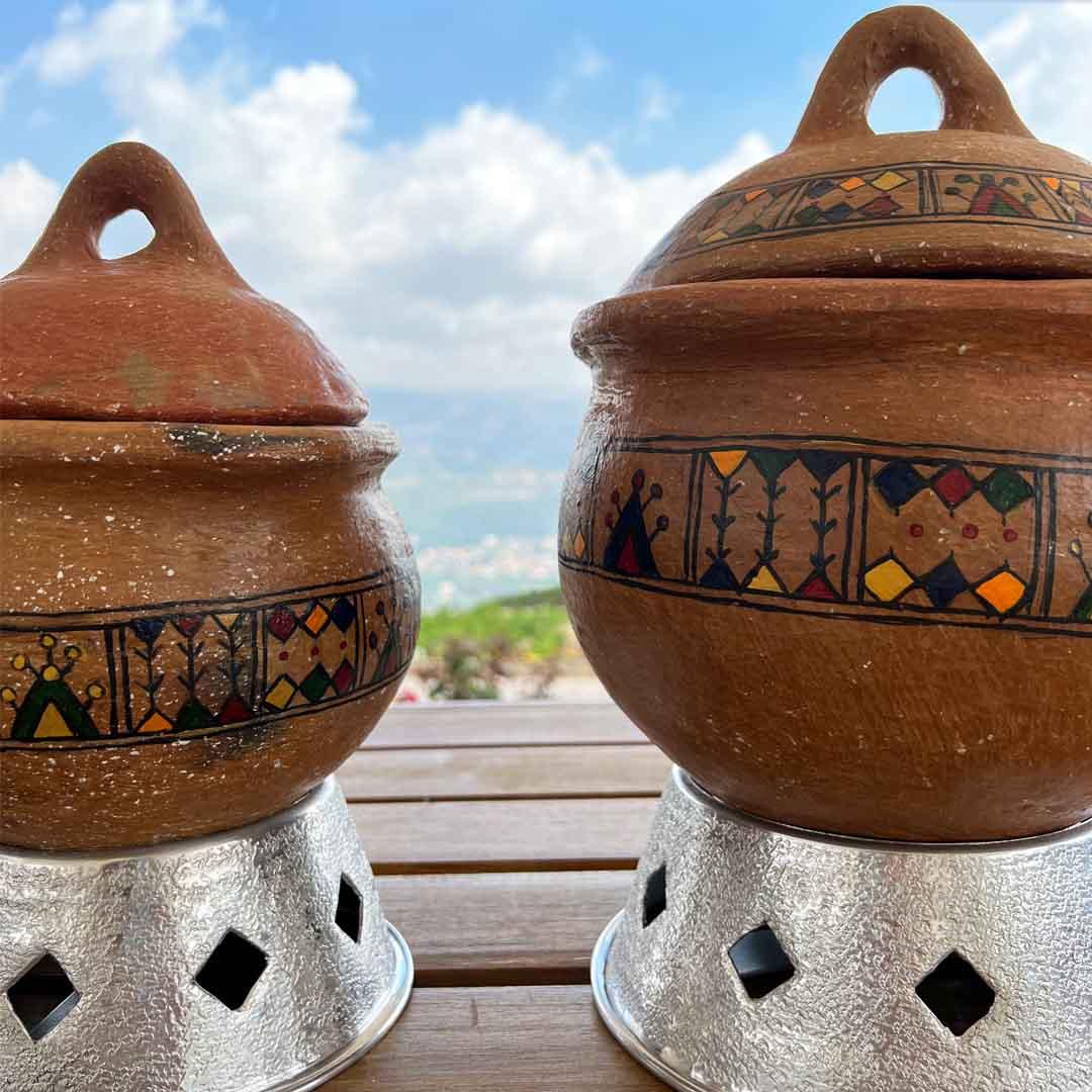 Large Pot with Warmer – Earth Collection