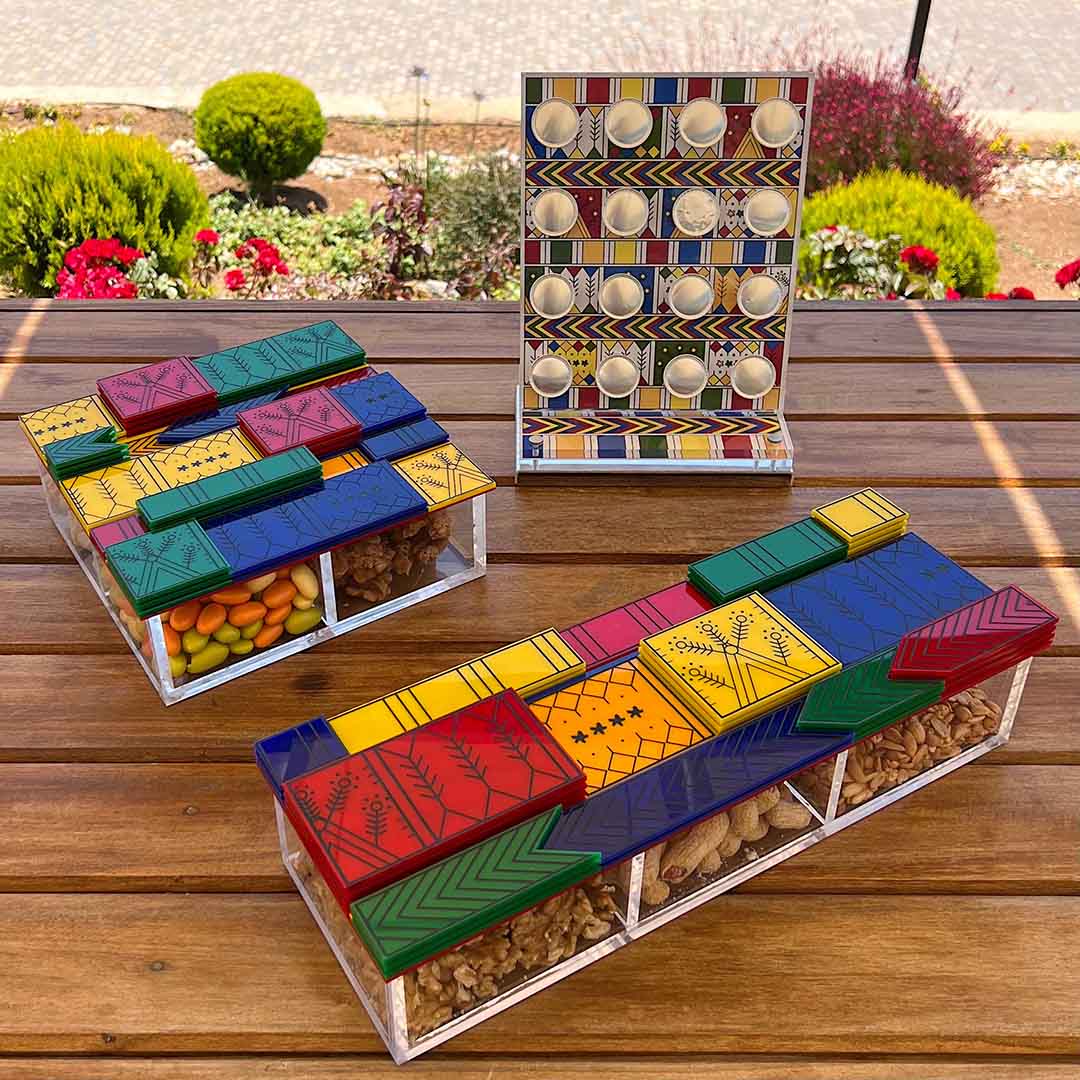Rectangular Lego box - Earth Collection