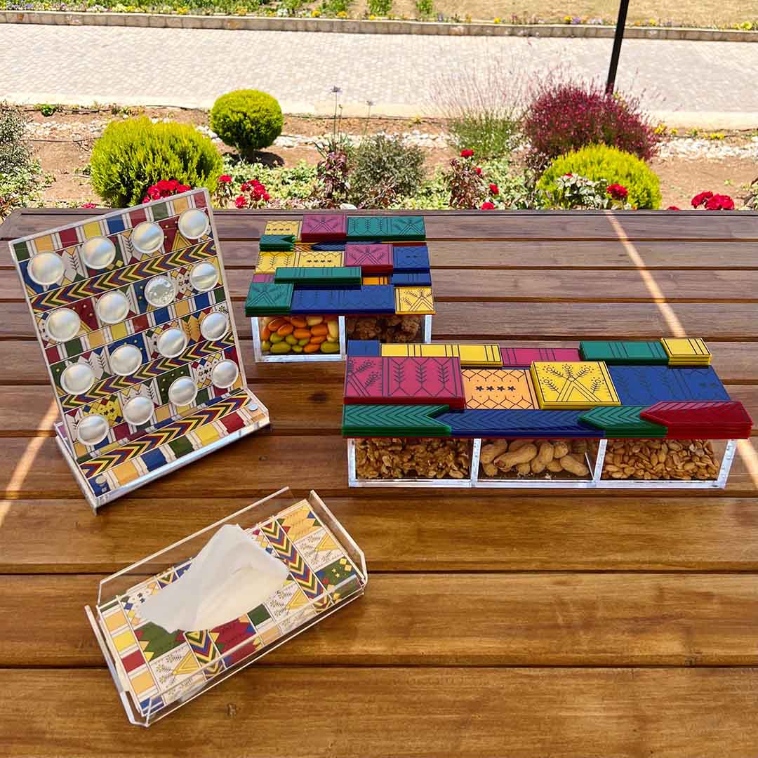 Rectangular Lego box - Earth Collection