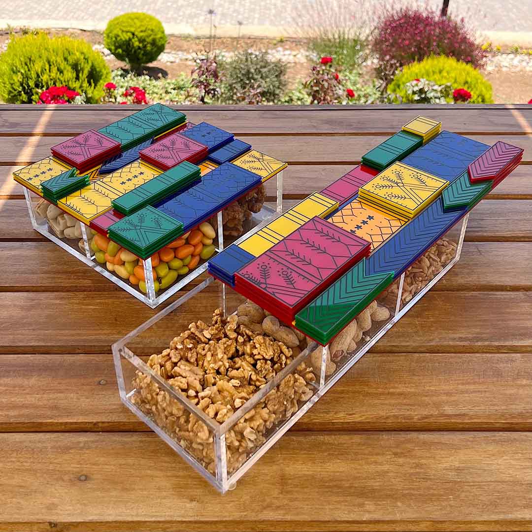 Square Lego Box - Earth Collection