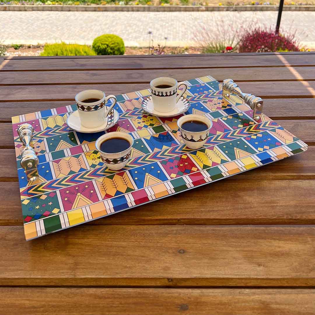 Arab Coffee Glass Set of 12 - Earth Collection