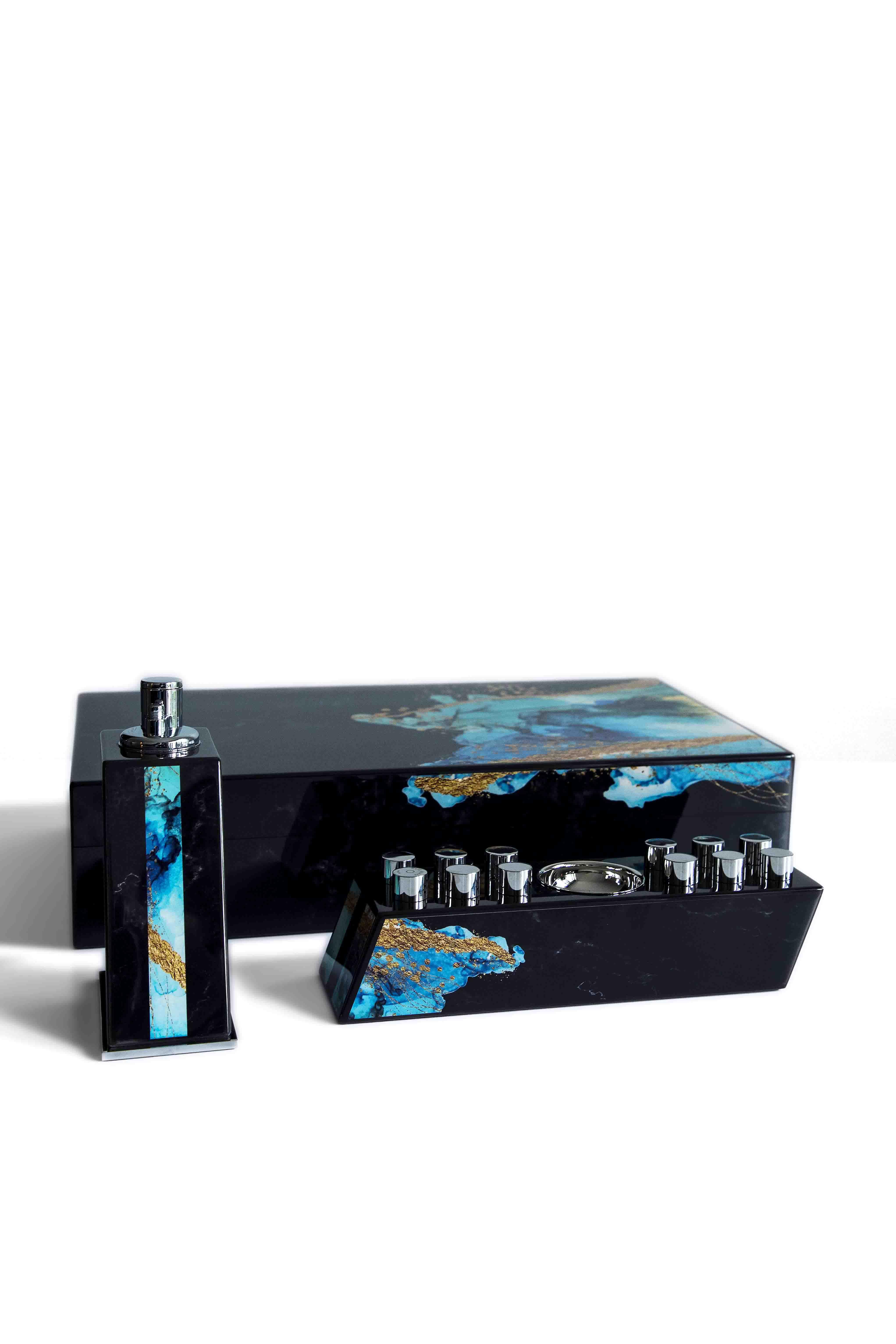 Plug Ashtray Blue - Elie Bleu Collection