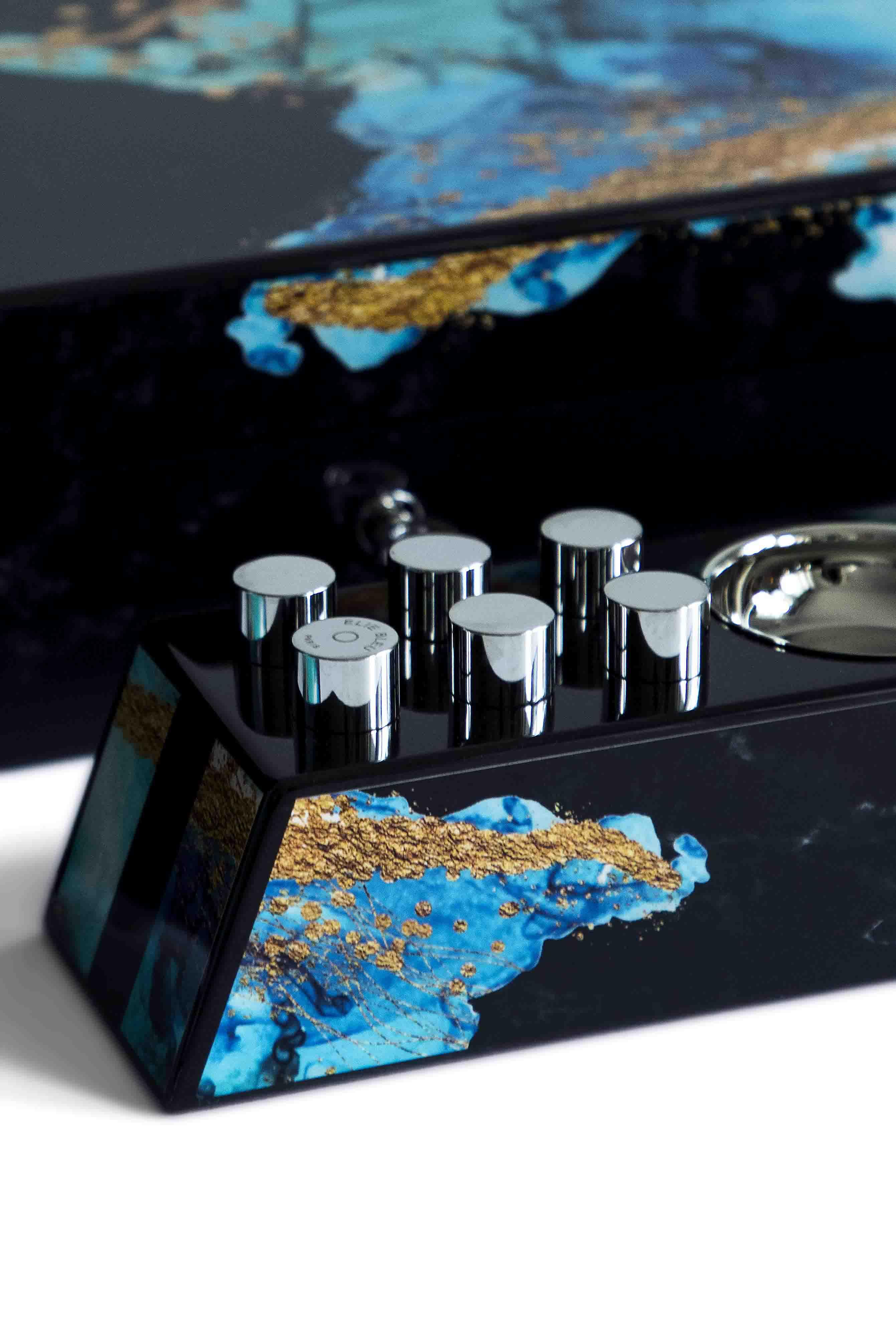 Plug Ashtray Blue - Elie Bleu Collection