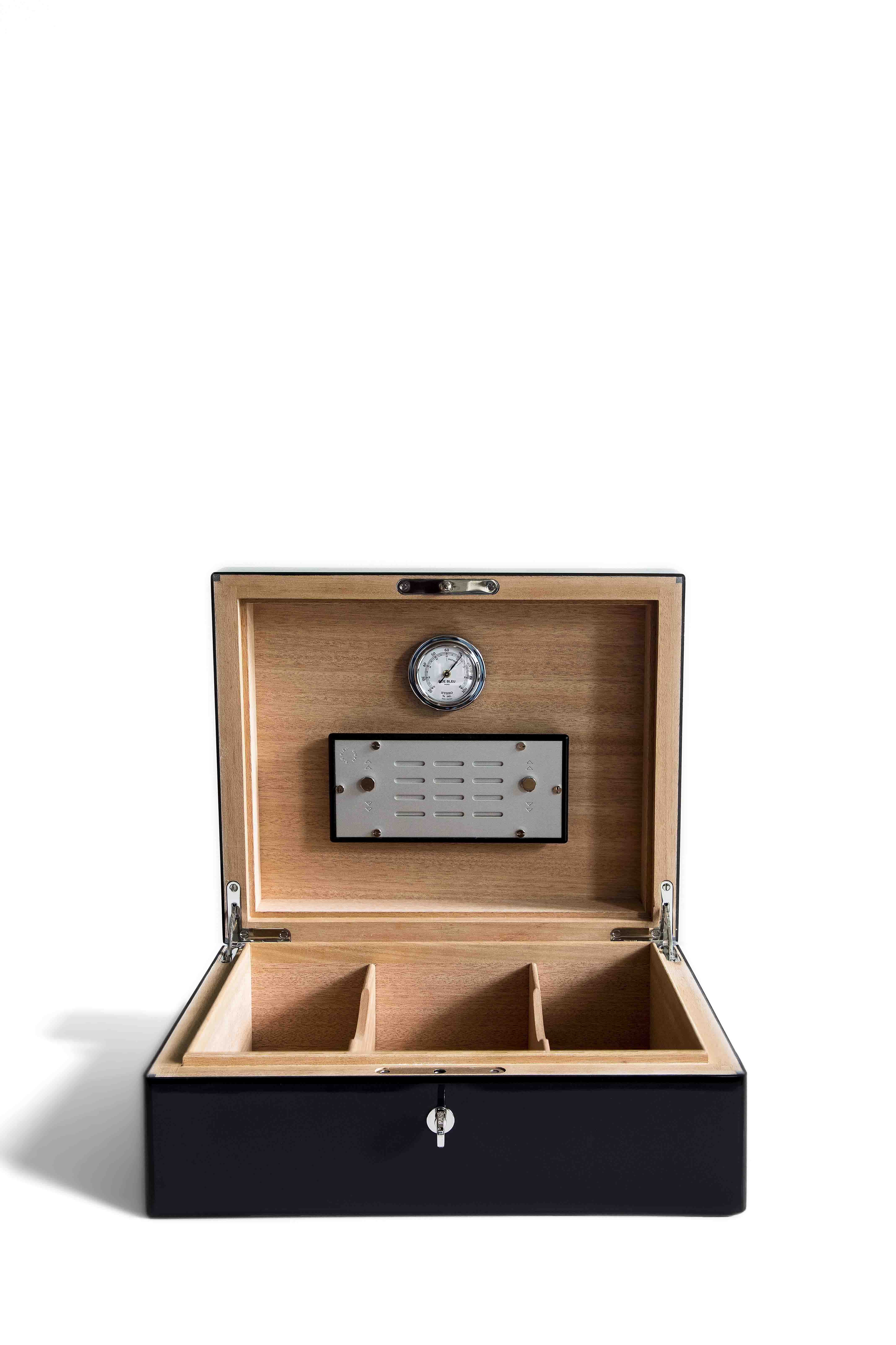 Humidor 75 Cigars Blue - Elie Bleu Collection