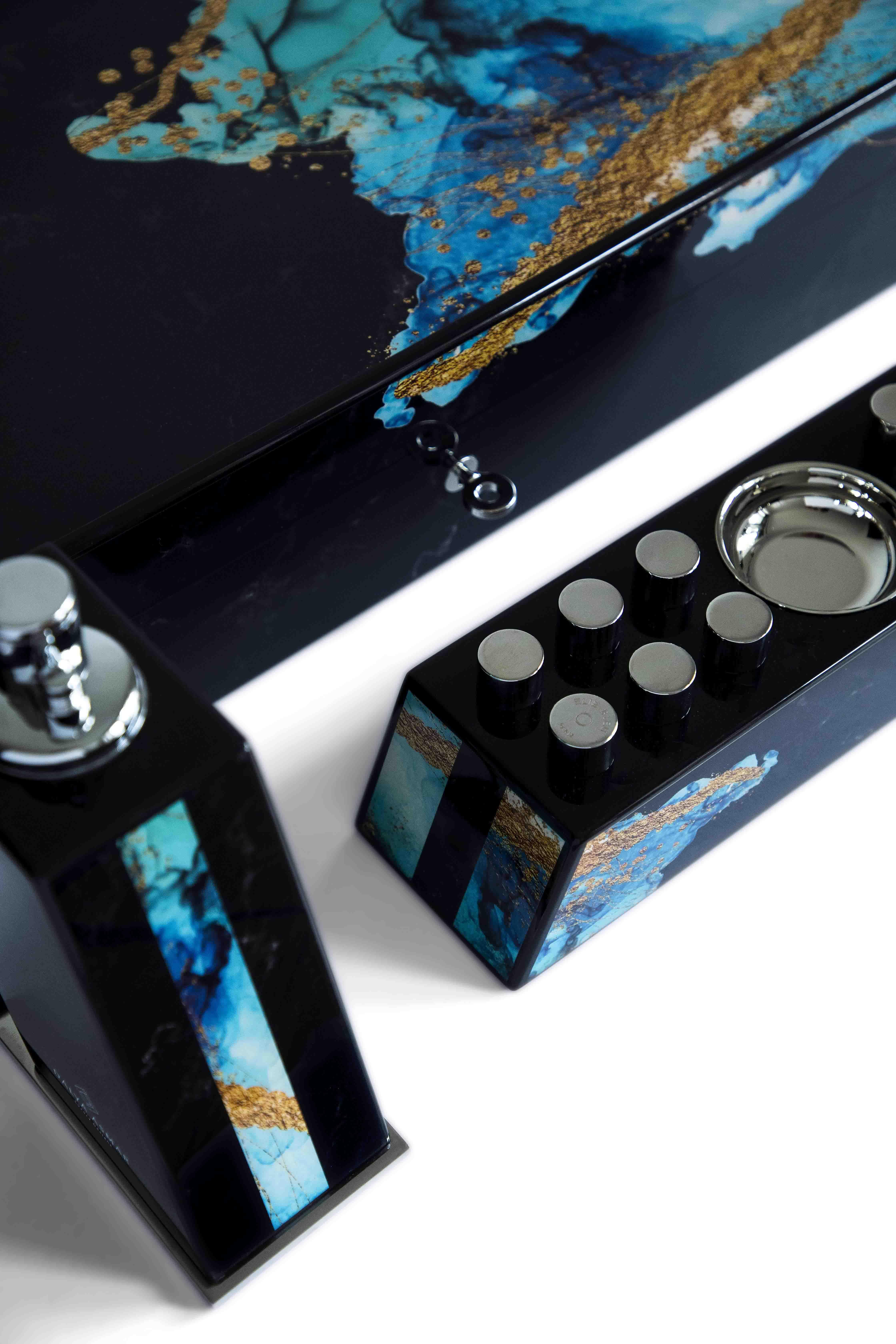 Plug Ashtray Blue - Elie Bleu Collection