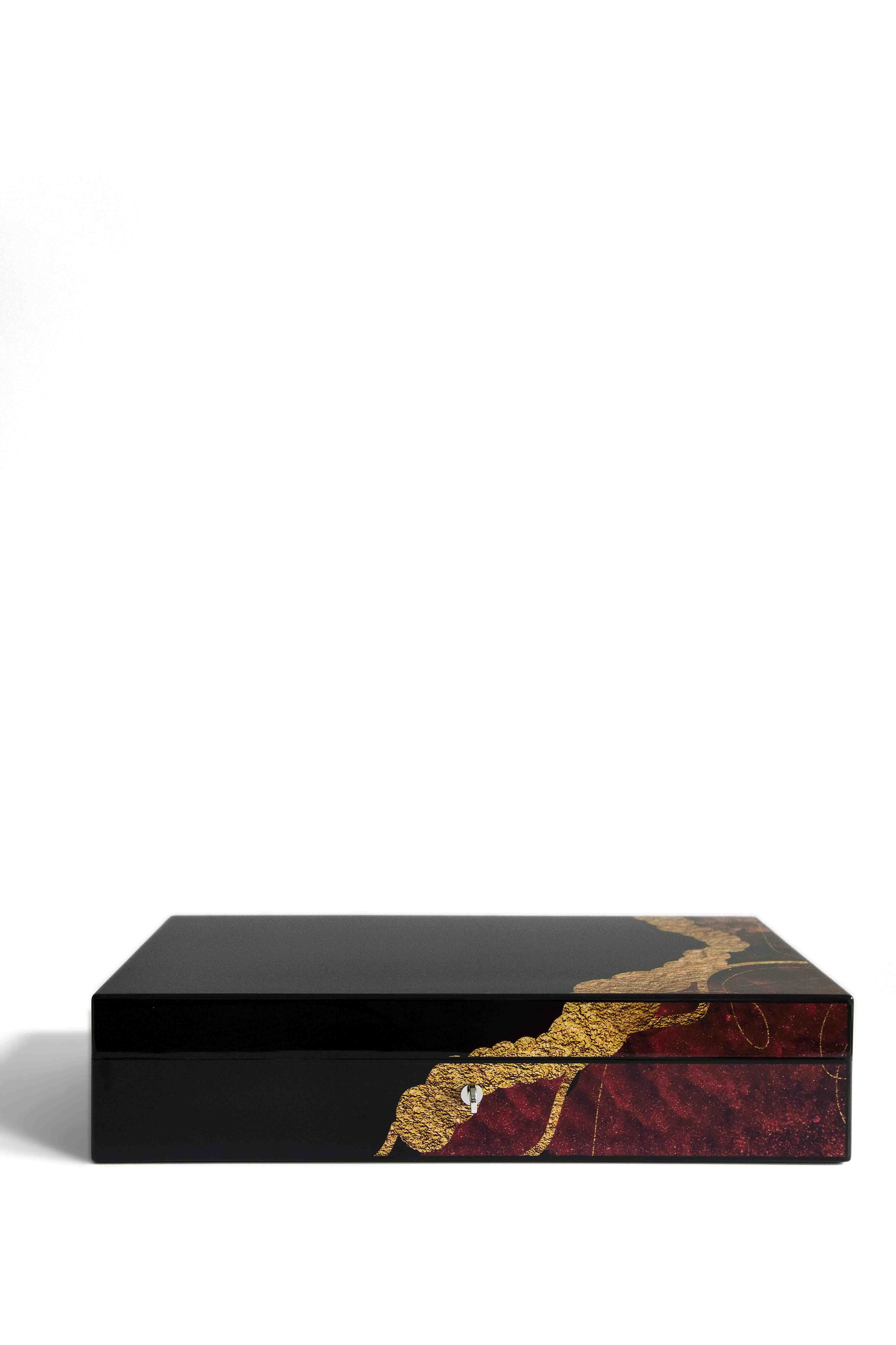 Watch / Jewelry Box Red - Elie Bleu Collection