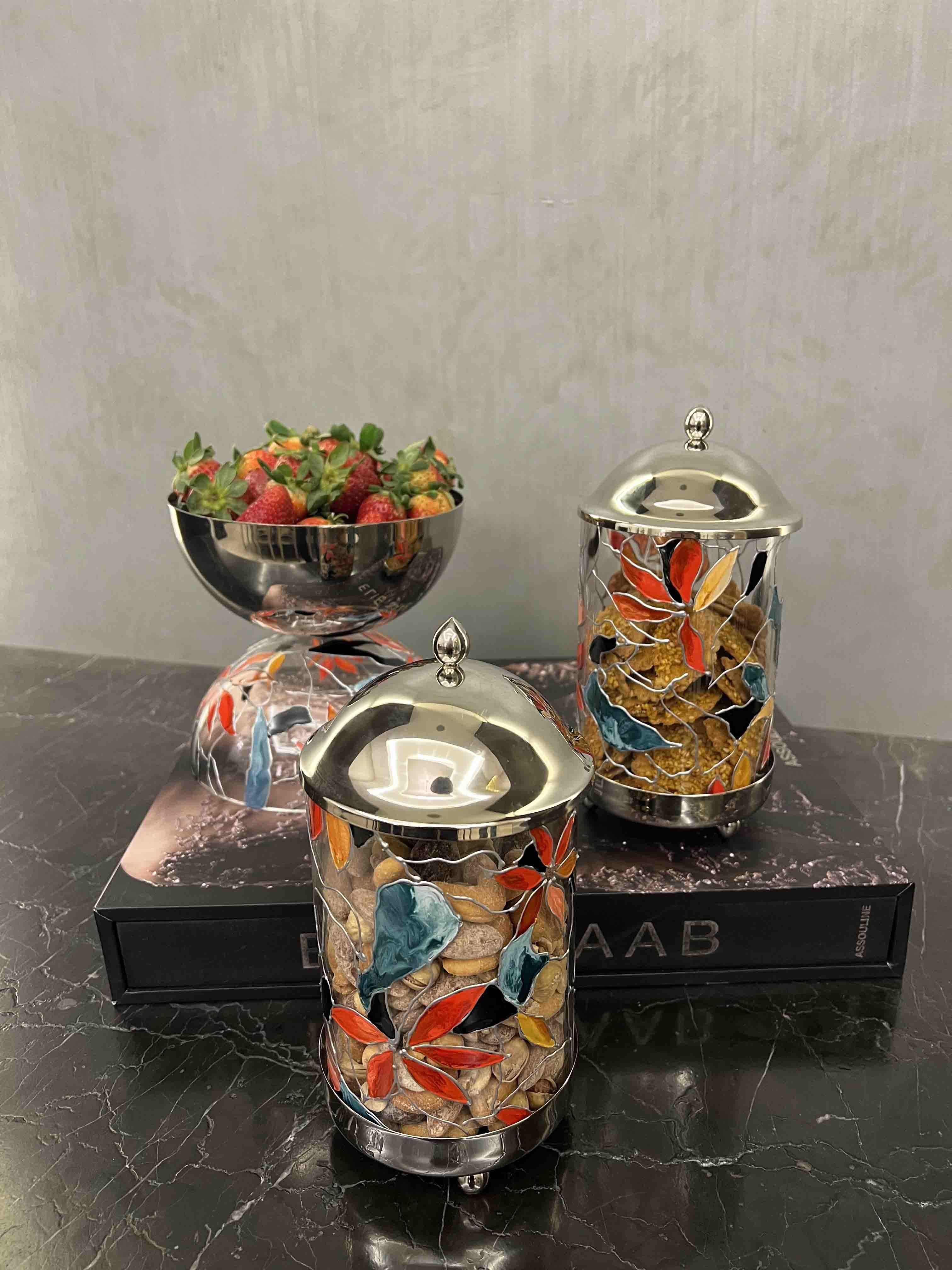 Acrylic Hand Painted Box