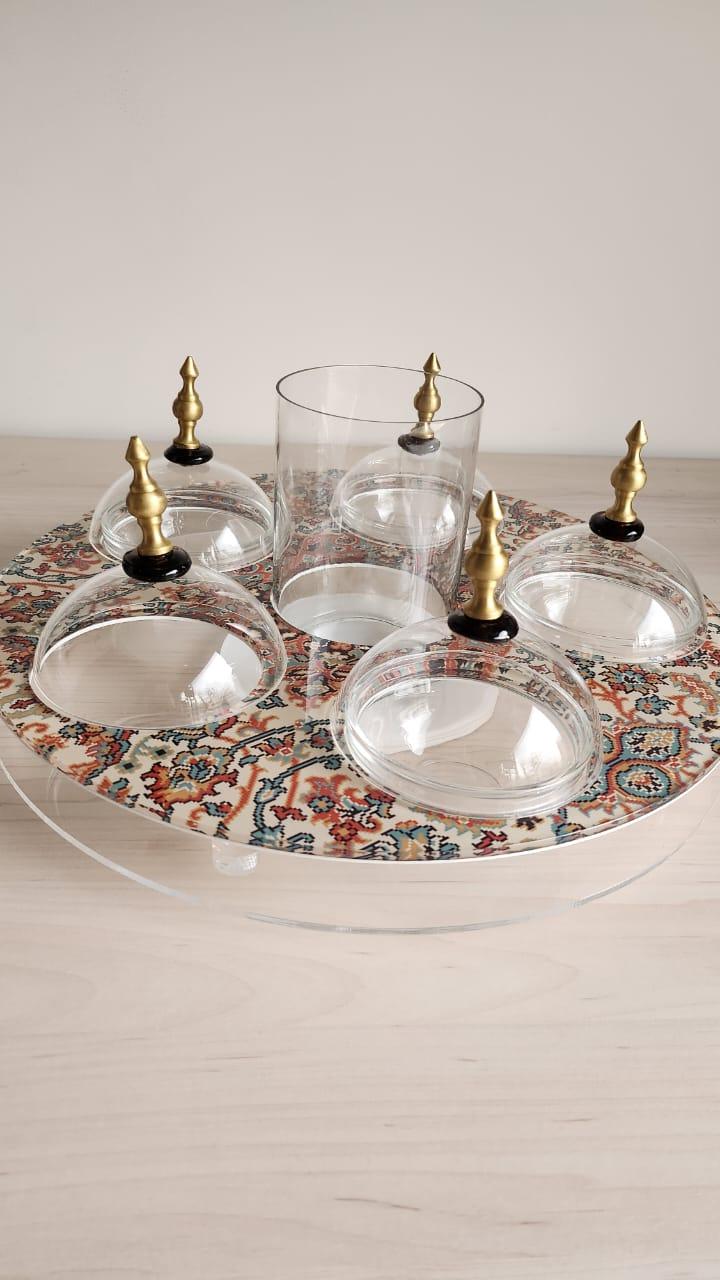 Acrylic Rotating Stand - Cashmere Collection