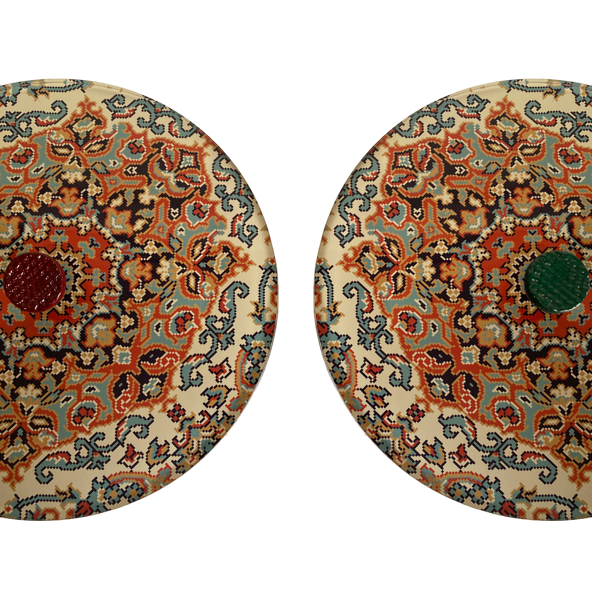 Acrylic Round Box - Cashmere Collection