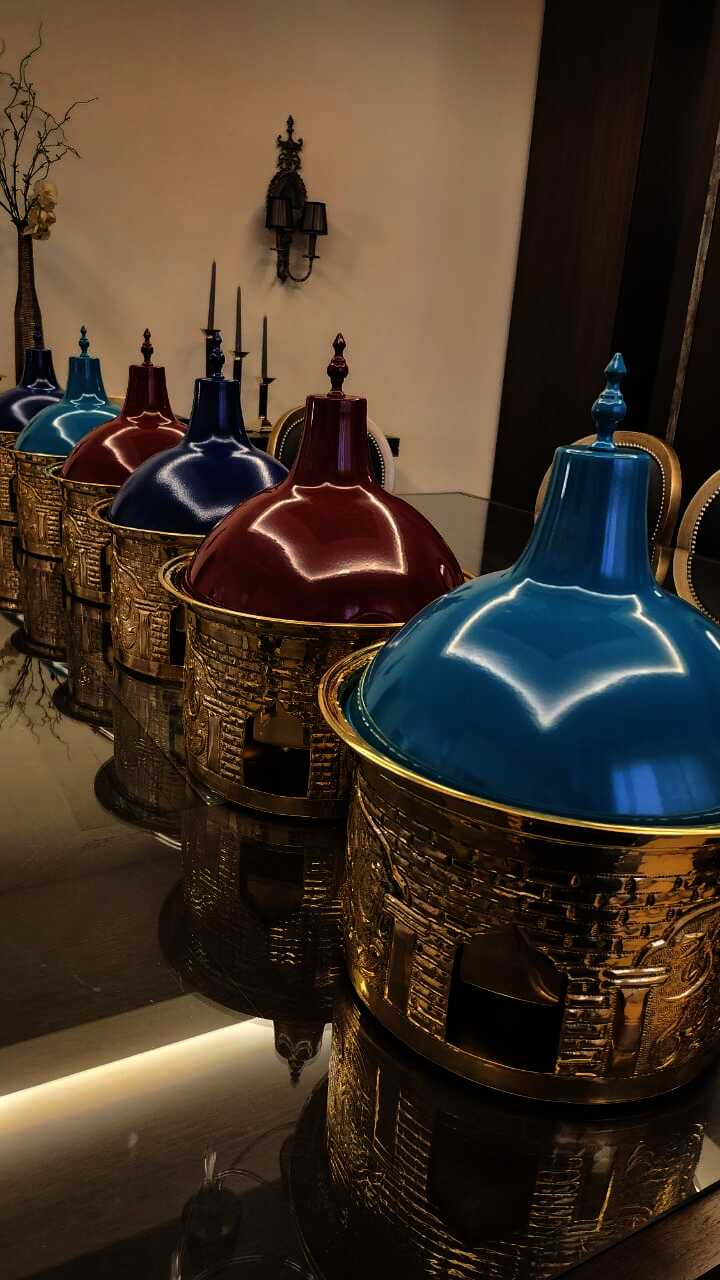 Brass Warmer with Mosque Cover - Oriental Beads Collection