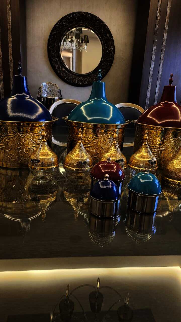 Brass Warmer with Mosque Cover - Oriental Beads Collection