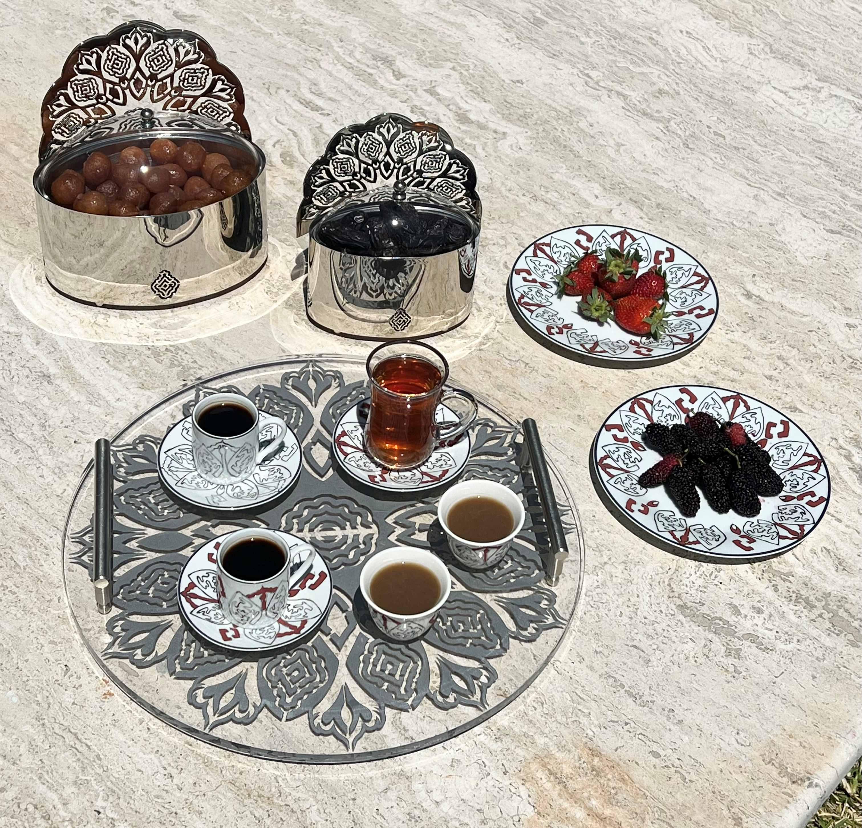 Round Tray -Elegance Collection