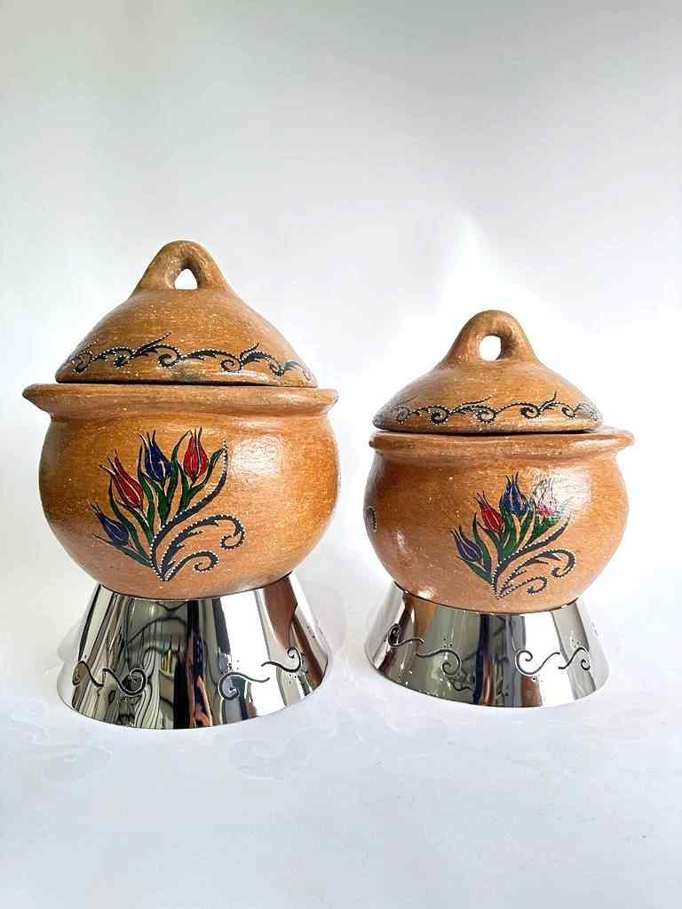 Large Pot with Warmer