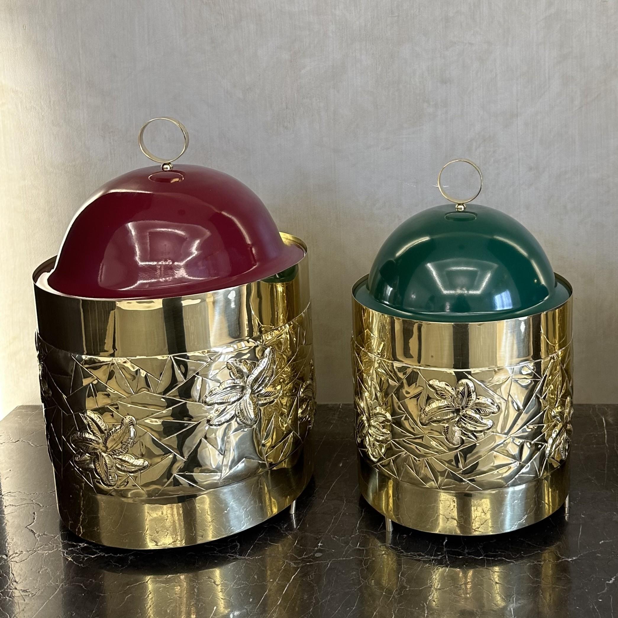 Brass Warmer With Cover