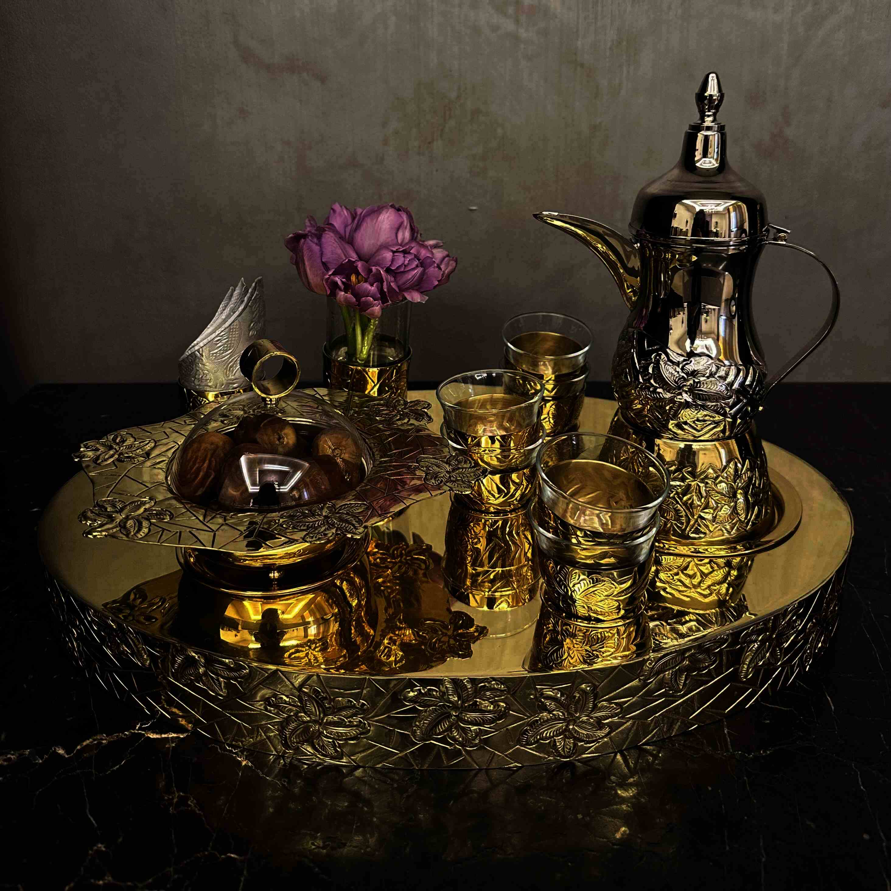 Oval Coffee Set