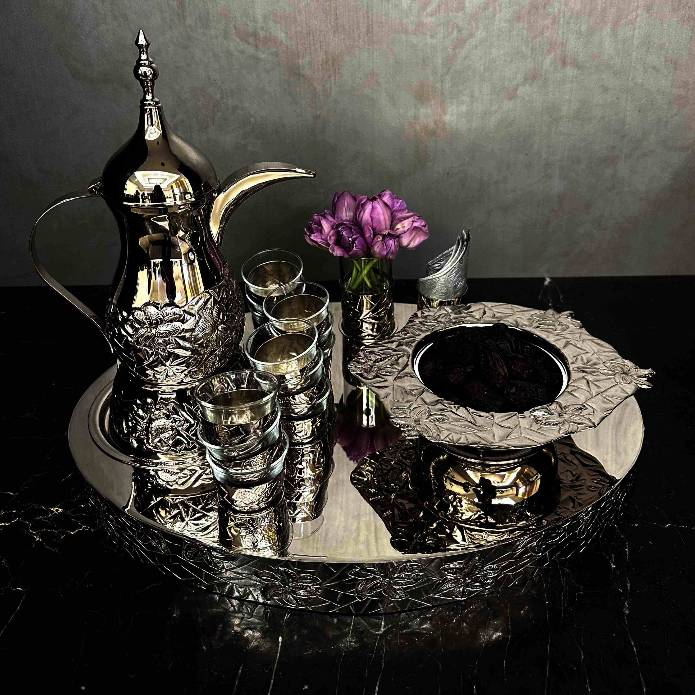 Oval Coffee Set