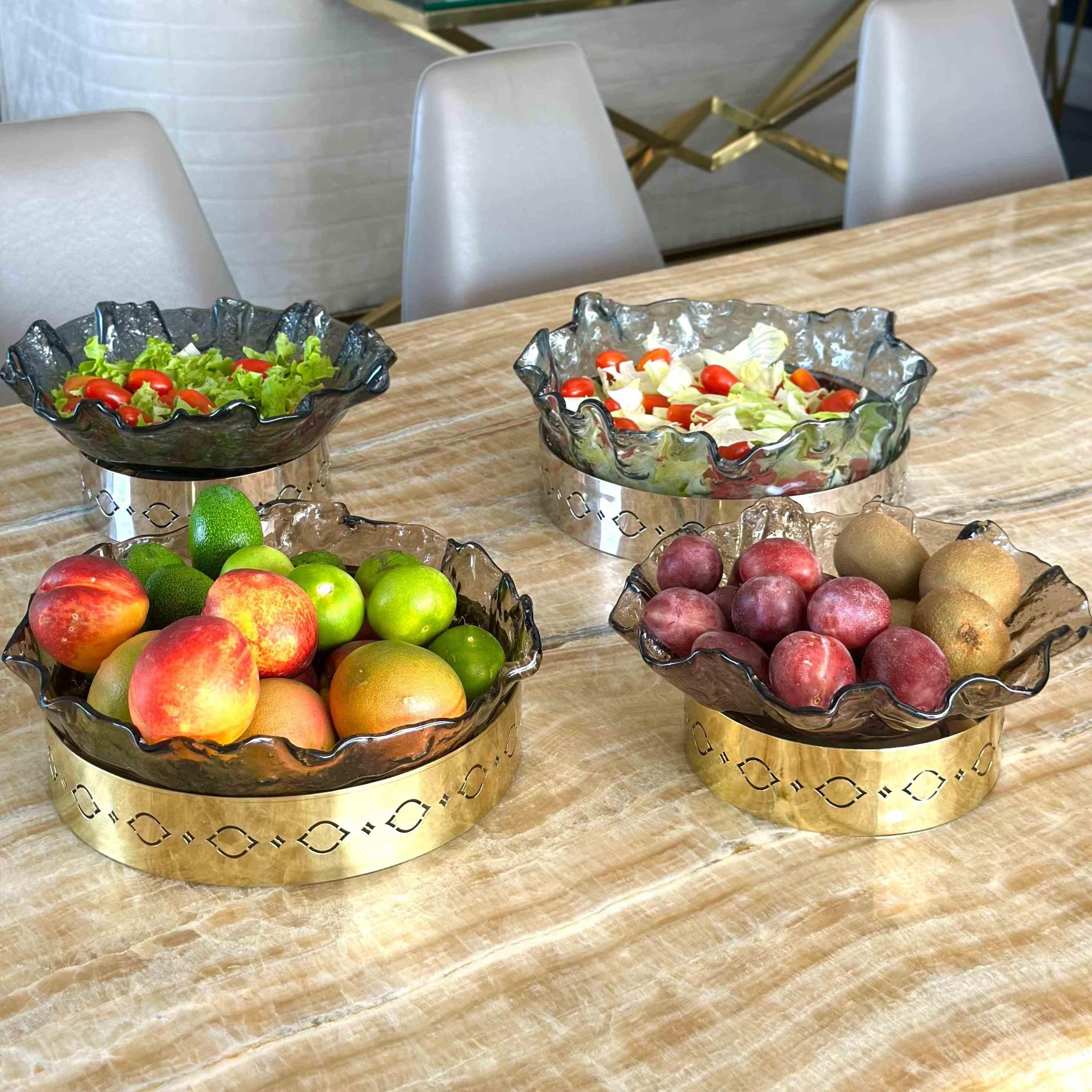 Salad Bowl with base