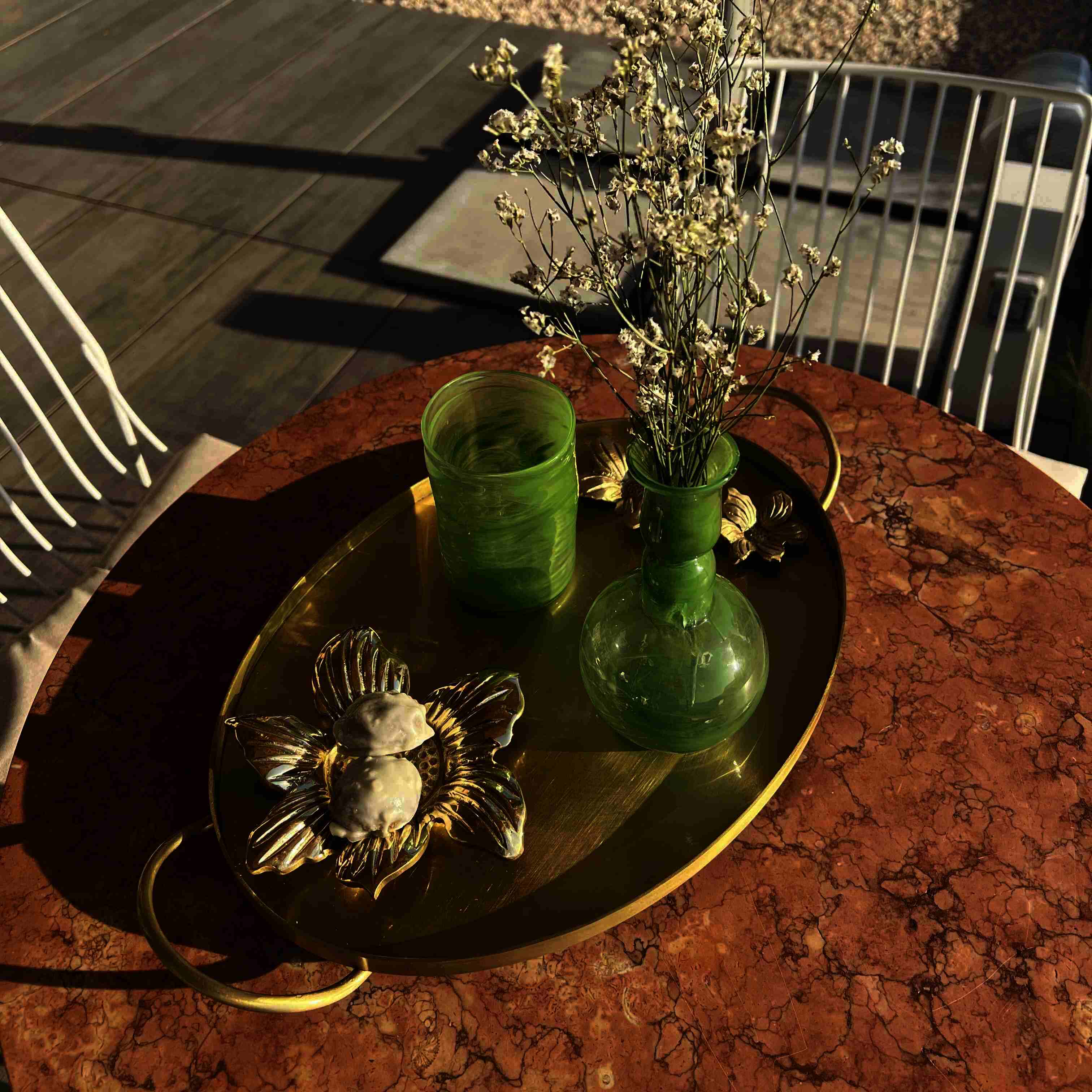 Colored Glass cups - Magnolia Collection