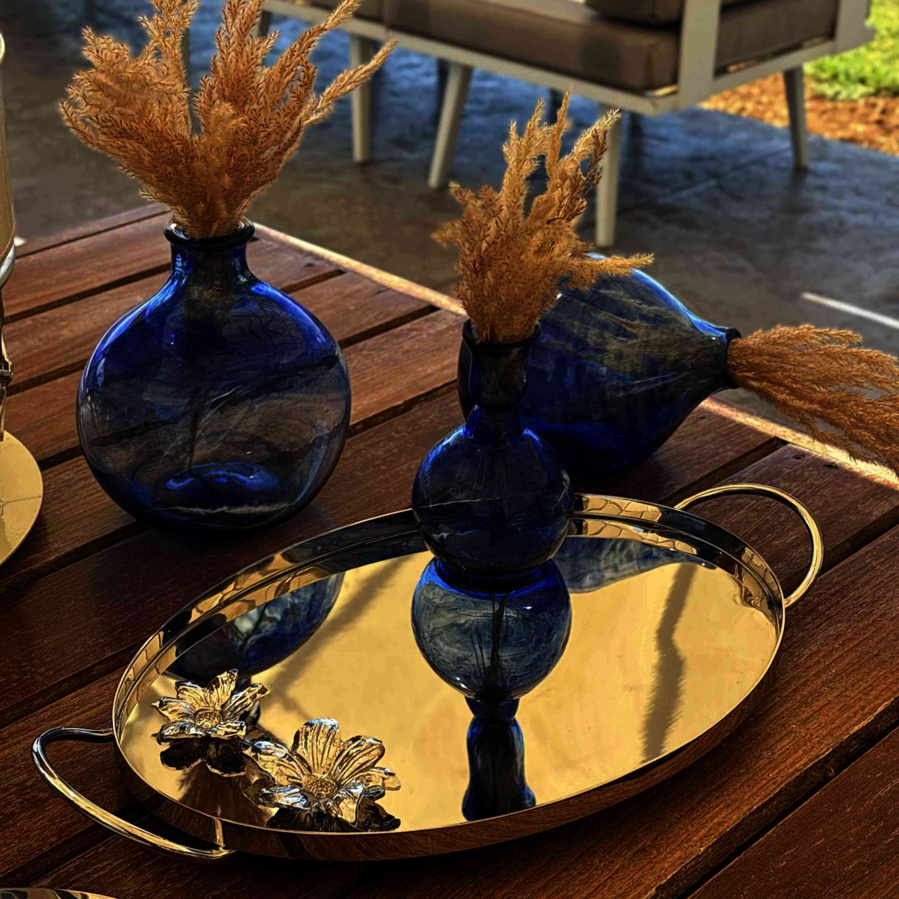 Colored Glass Vases - Magnolia Collection