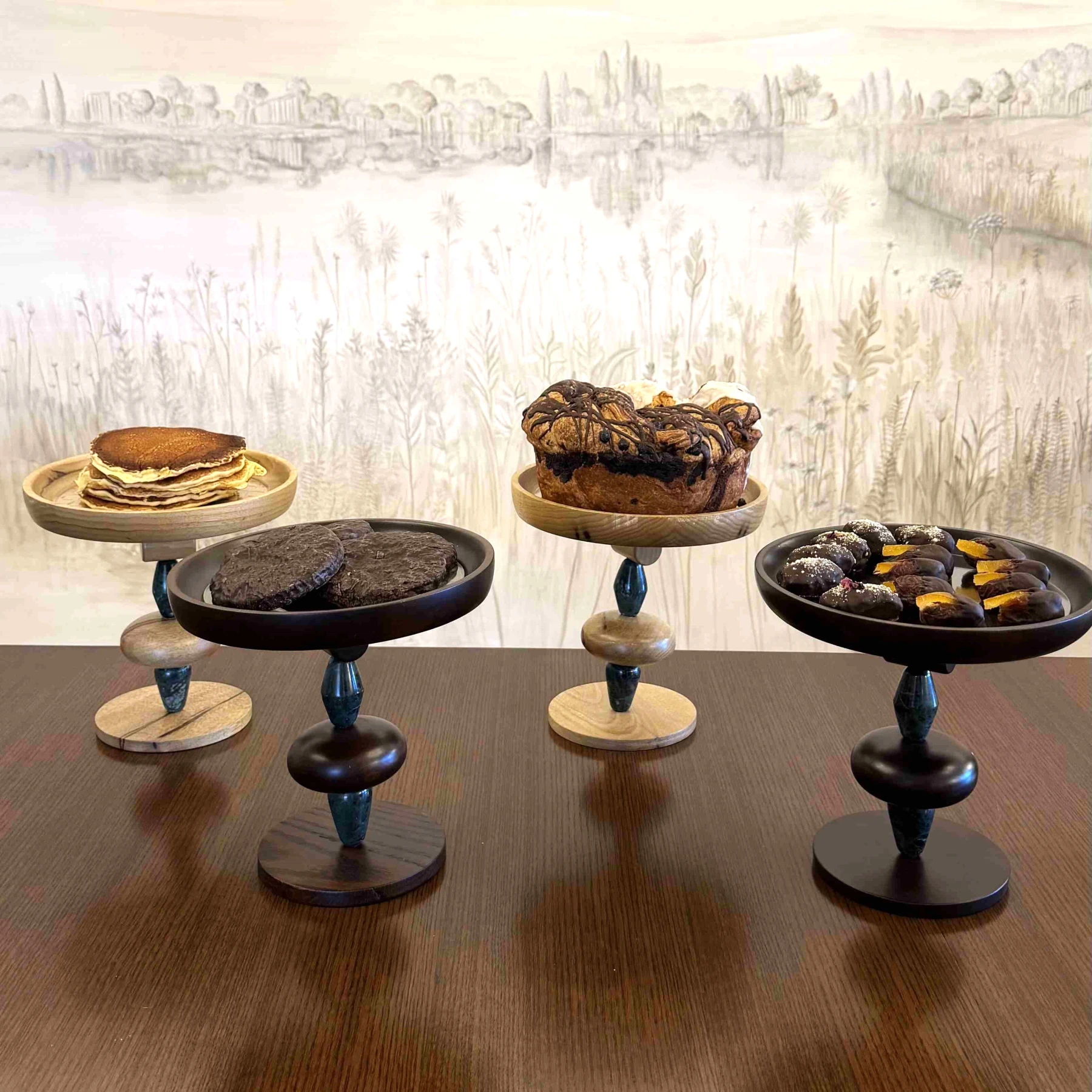 Wood Round Platter - Private Collection