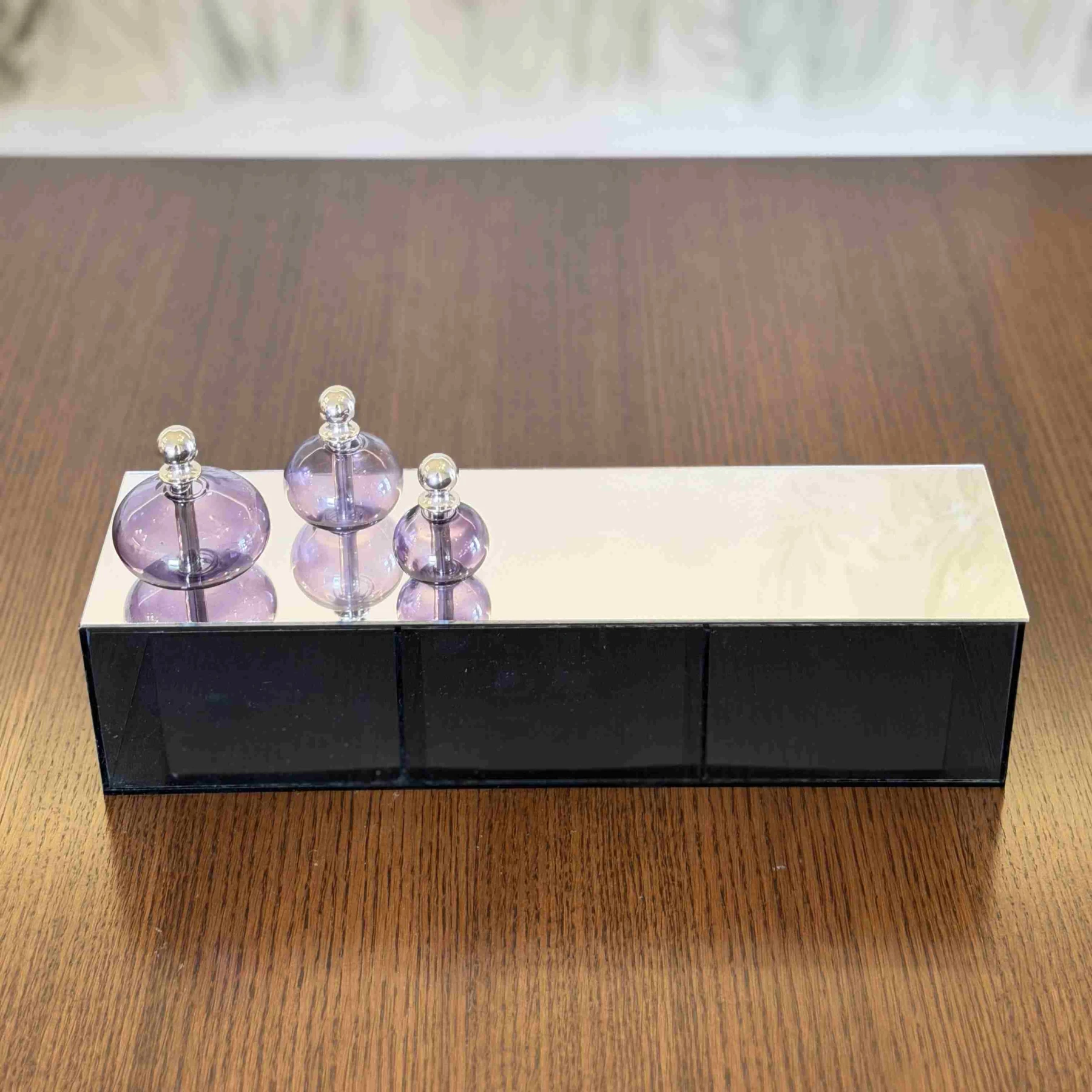 Acrylic Box with glass - NOOR Collection